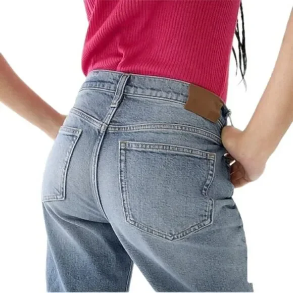 ✨J. CREW✨ High-rise '90s Classic Straight-fit Jean - [Size 26x26] - Picture 3 of 15